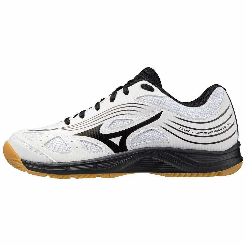 leather - upper shoes Mizuno Cyclone Speed 3 Junior Volleyball Shoe