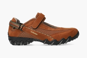 Airflow Ventilation System Women's Niro Rugged Mary Jane Shoes In Camel