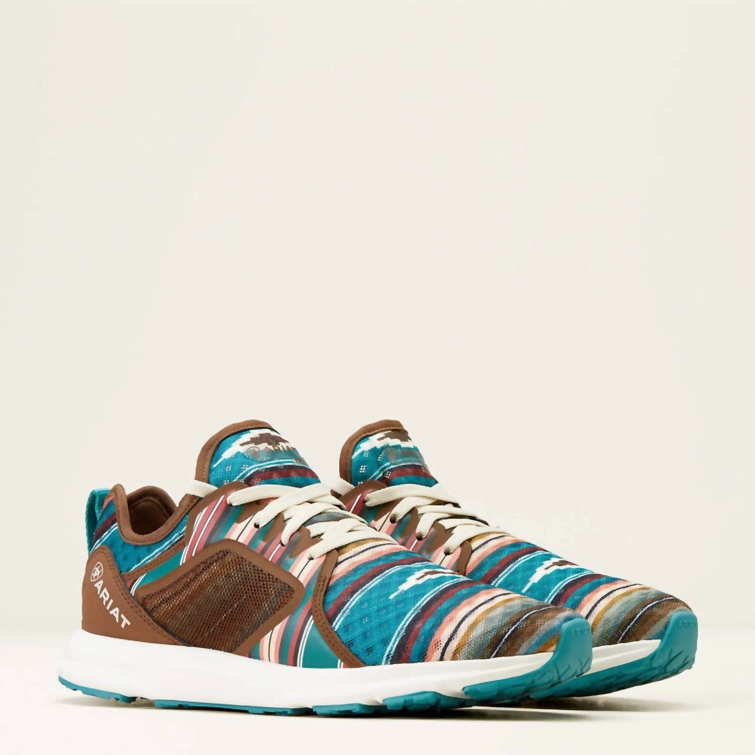 Women's Fuse Shoes In Turquoise/multi Everyday Pace Running Vibe