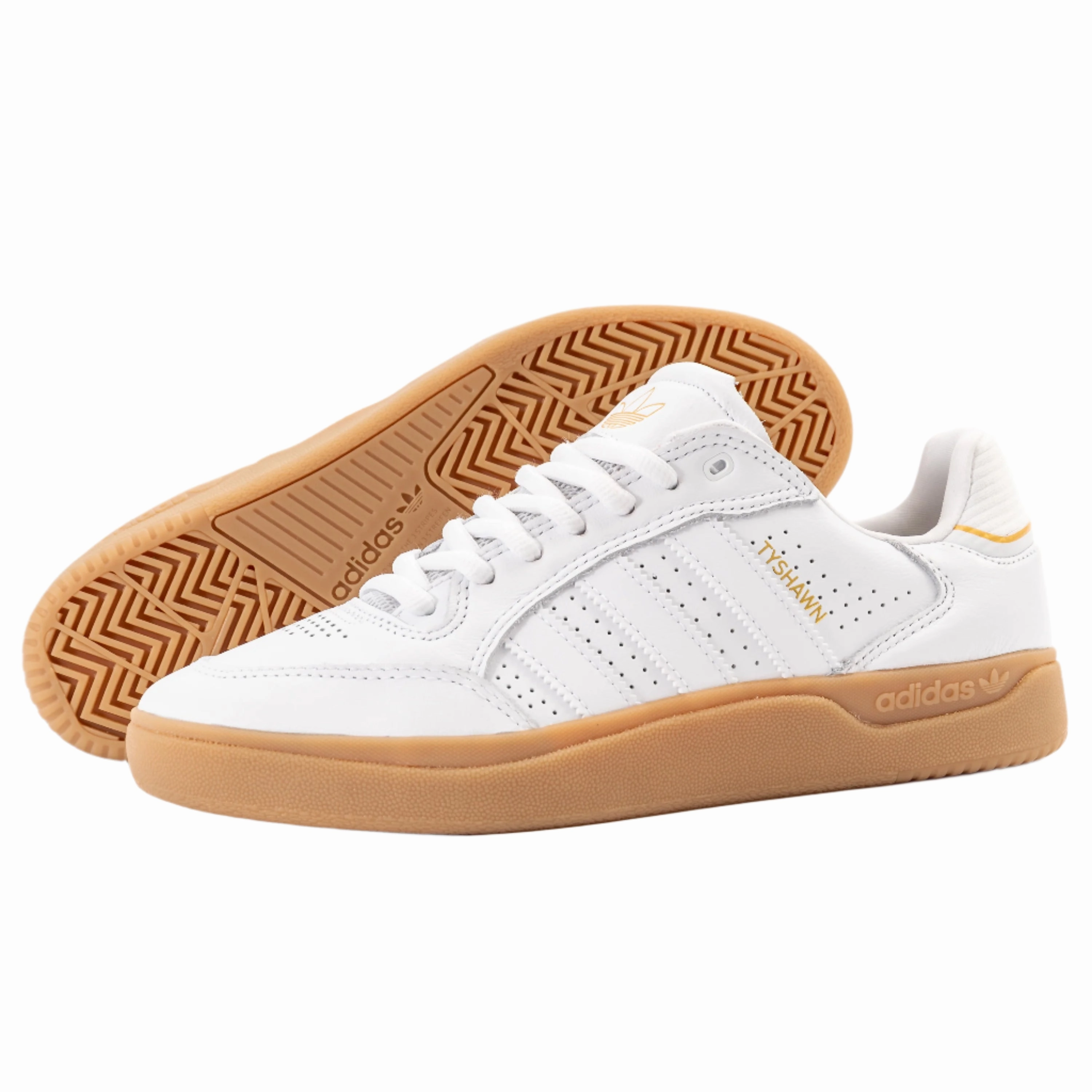 Adidas - Tyshawn Low (White/Gum) *SALE Dynamic Cushioning Thermo Regulating Lining