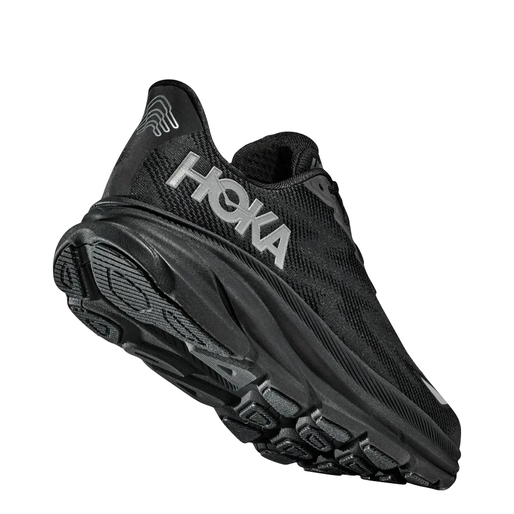 Urban Goer Hoka Men's Clifton 9 GTX Sneaker in Black/Black