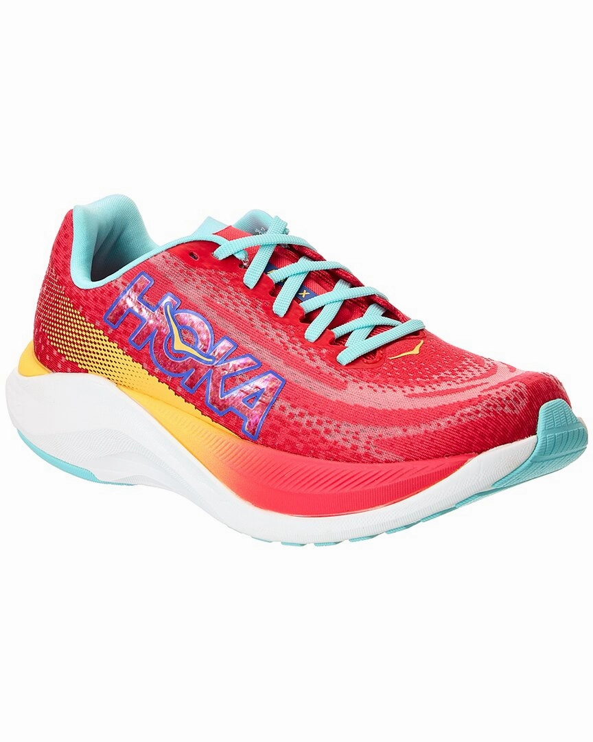 Track ready Eco friendly materials Hoka Mach X Sneaker