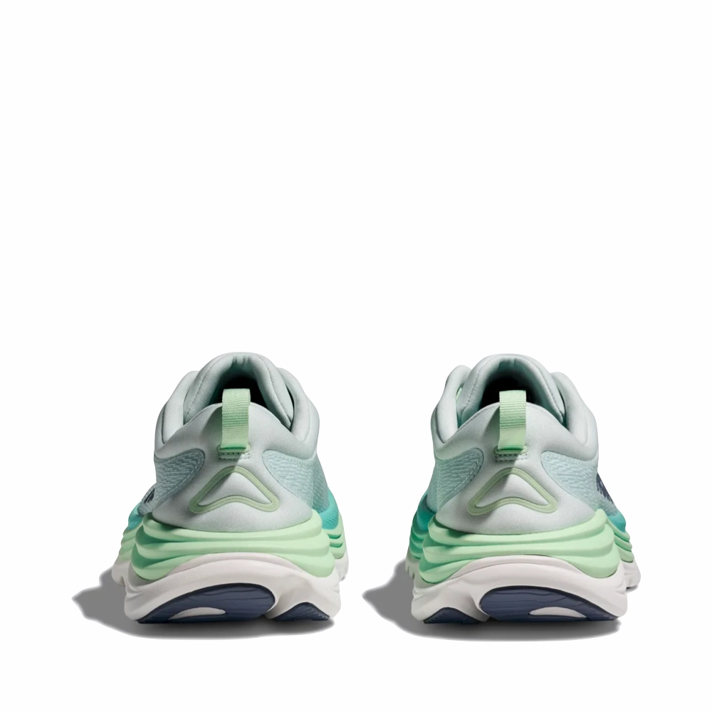 Chic Design Hoka Women's Gaviota 5 Running Sneaker in Snow Melt/Cielo Blue