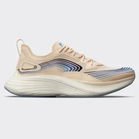 Women's Streamline Sneakers In Alabaster / Blue / Multi Running Shoes