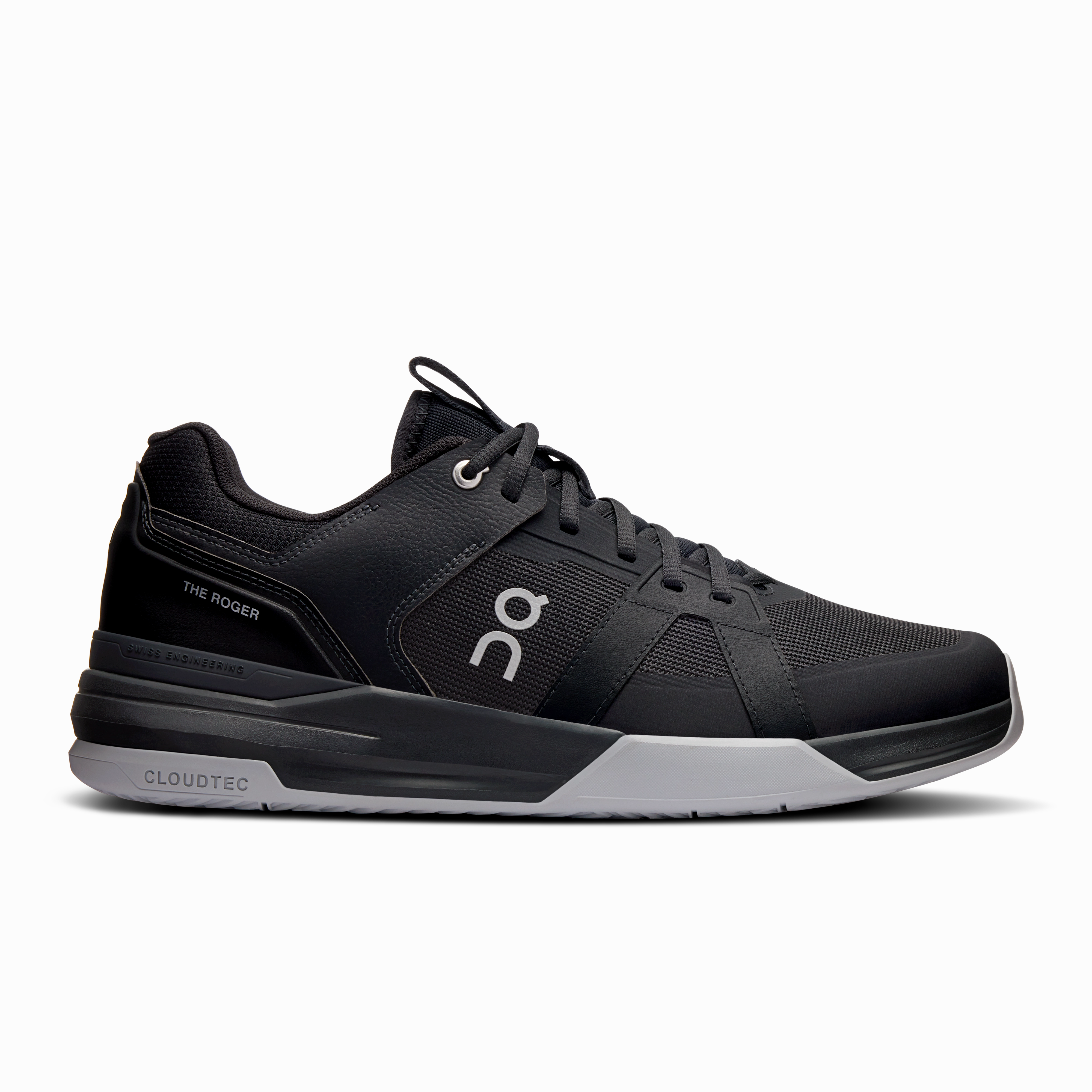 On Running Men's The Roger Clubhouse Pro Shoes - Black / Glacier running shoes for men in their 50s custom - designed shoes