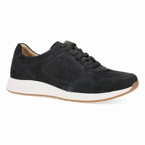 Women's Catie Sneaker In Black Flex Fit Reinforced Heel Counter