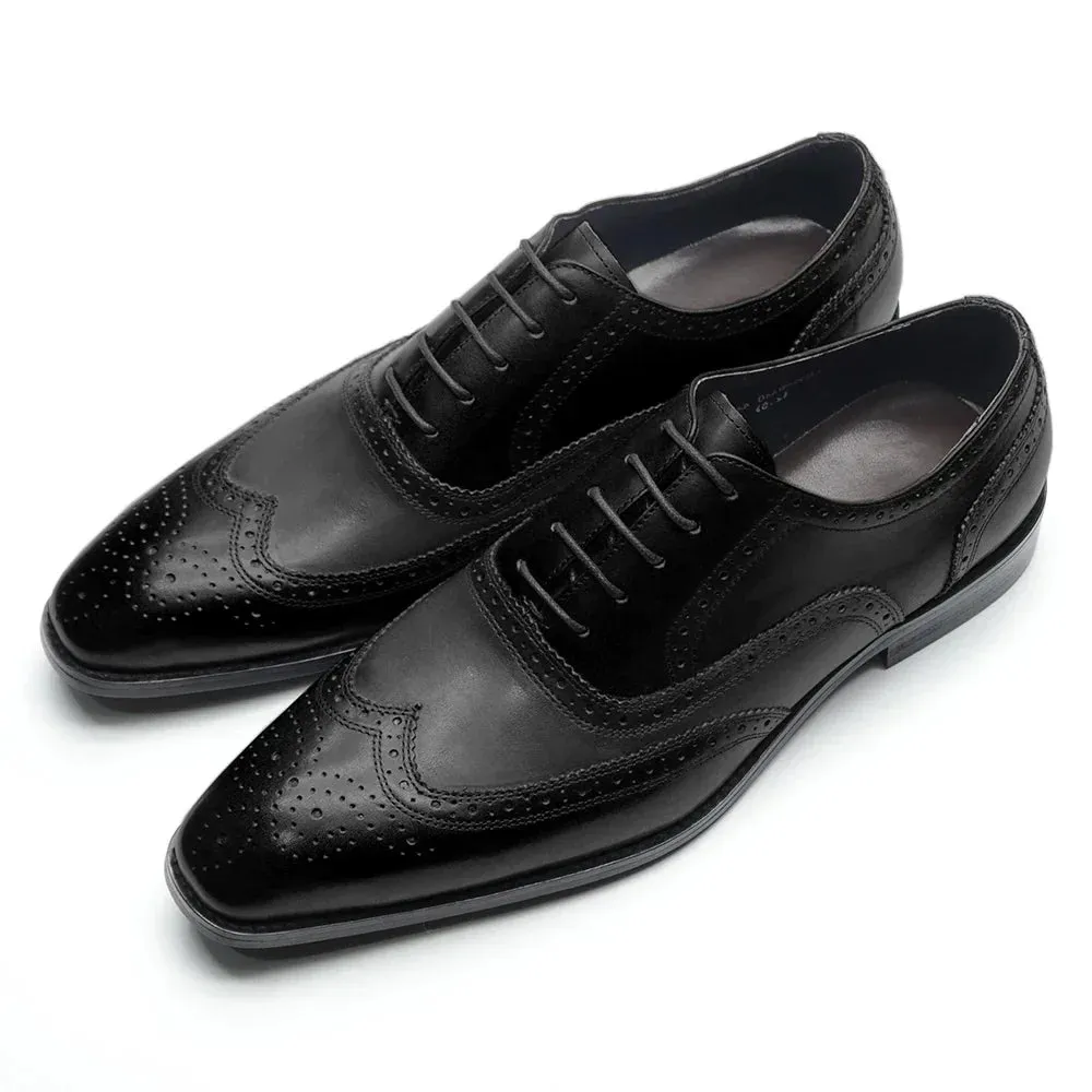il gestore 2 - Elegant two tone spectator leather oxford shoes for men Weekend Look Glossy Layer Versatile User