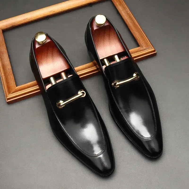 Subtle Look il Lusso Elegance - Italian Style Genuine Leather Loafers for Men