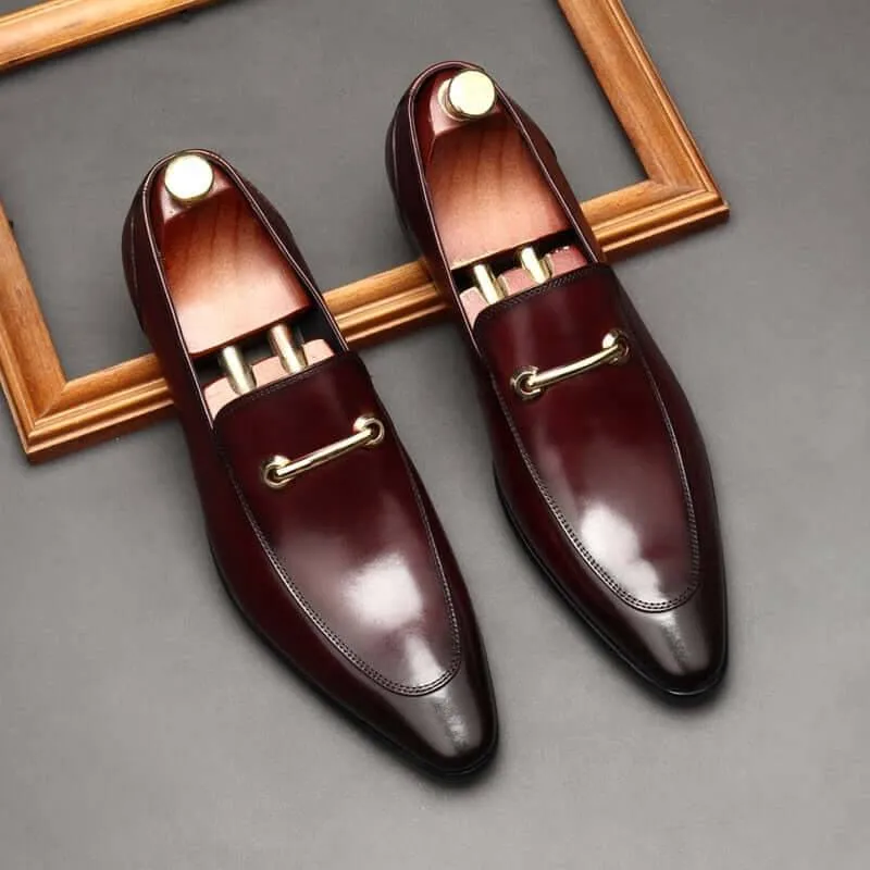 il Lusso Elegance - Italian Style Genuine Leather Loafers for Men Effortless Feel