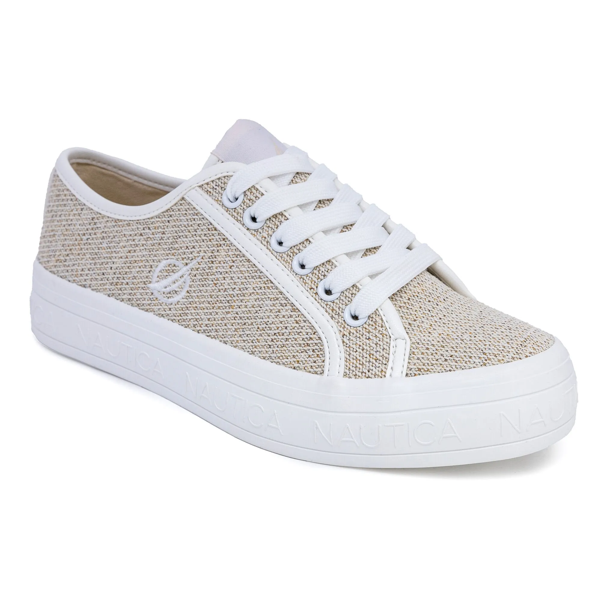 Long   Lasting Quality Nautica Womens Lace-Up Sneaker