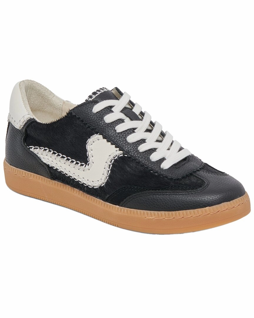 Slim Form Removable Insole Dolce Vita Notice Stitch Leather & Haircalf Sneaker