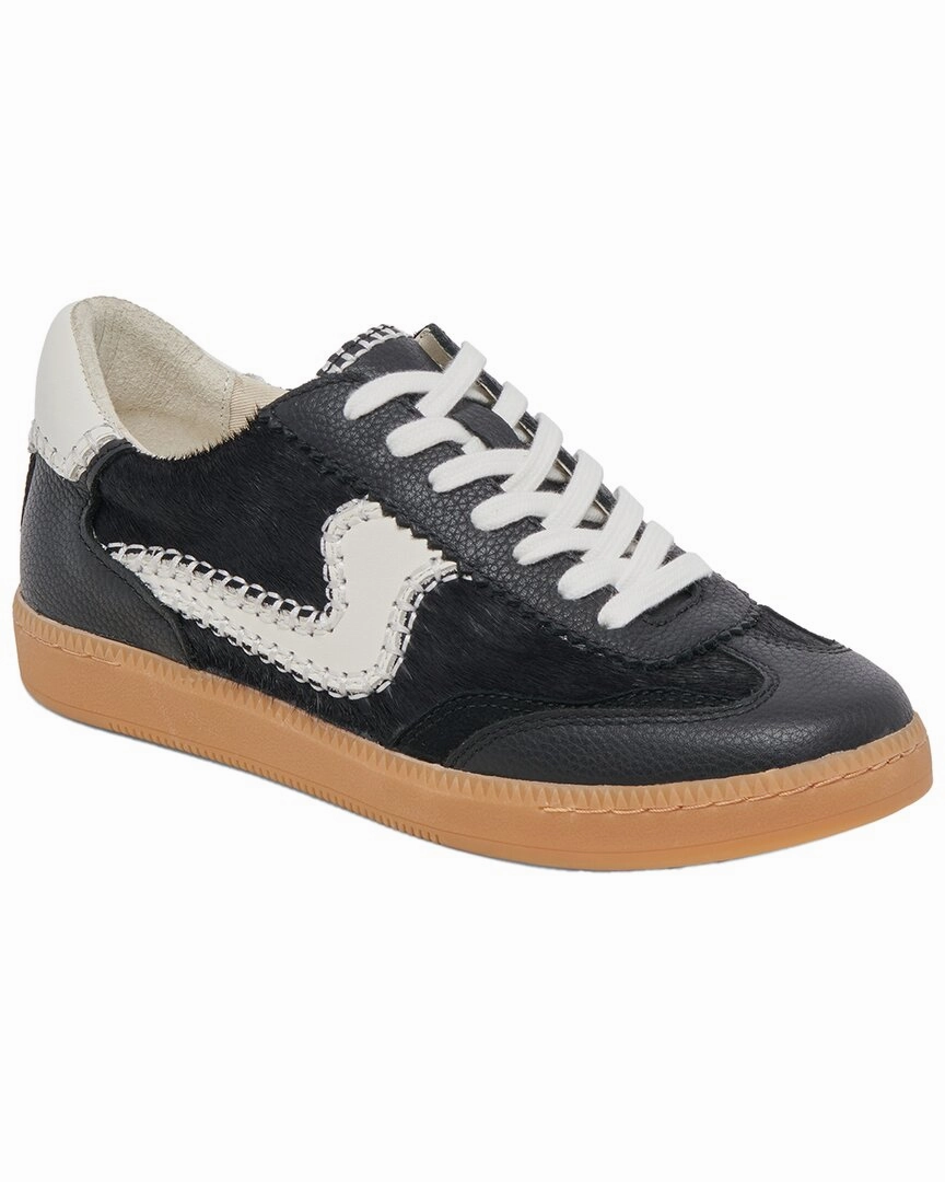 Dolce Vita Notice Stitch Leather & Haircalf Sneaker Breath Ease Air Mesh