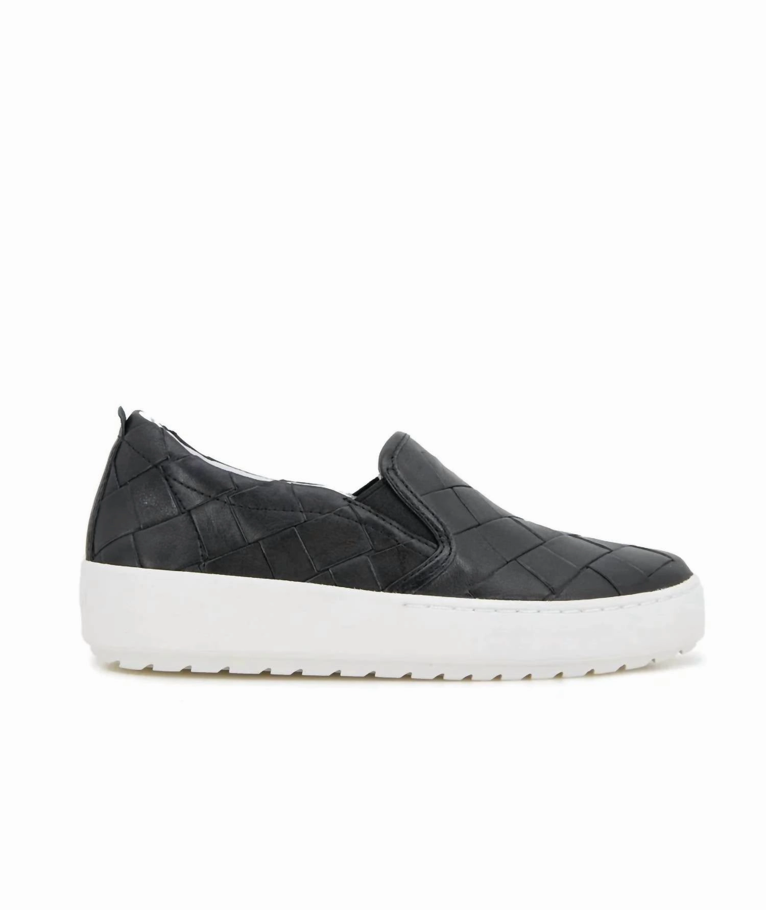 Reinforced toe Superior Cushioning Women Charlotte Slip-On Sneaker In Black