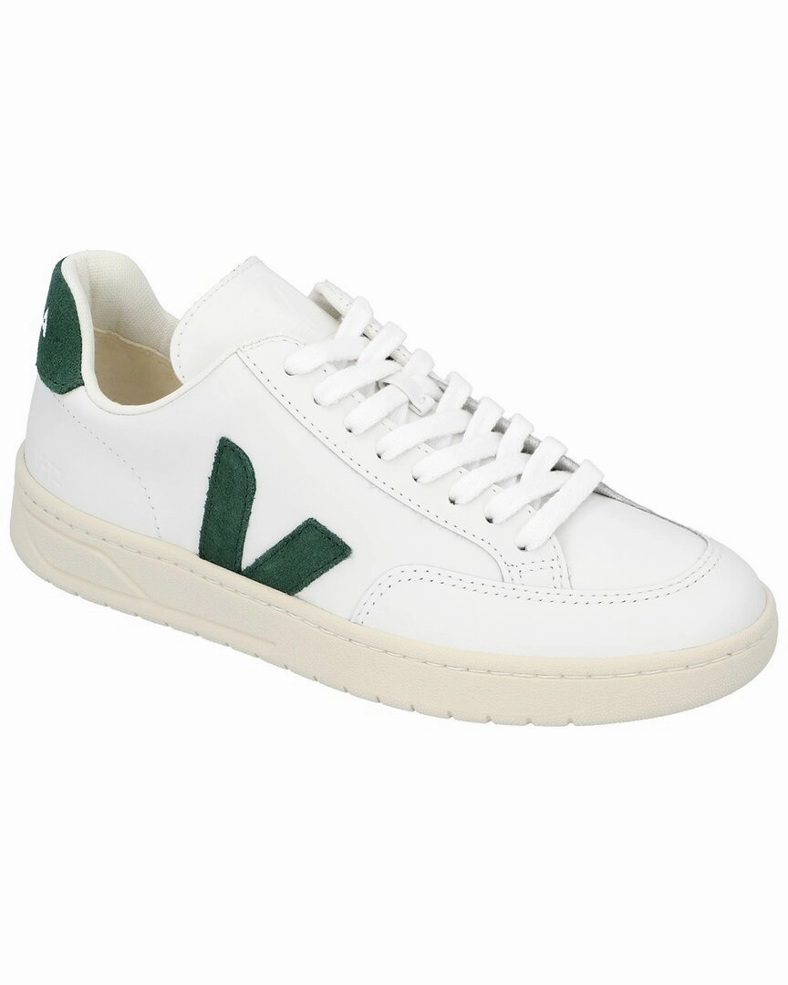 VEJA V-12 Leather Sneaker Non Marking Sole