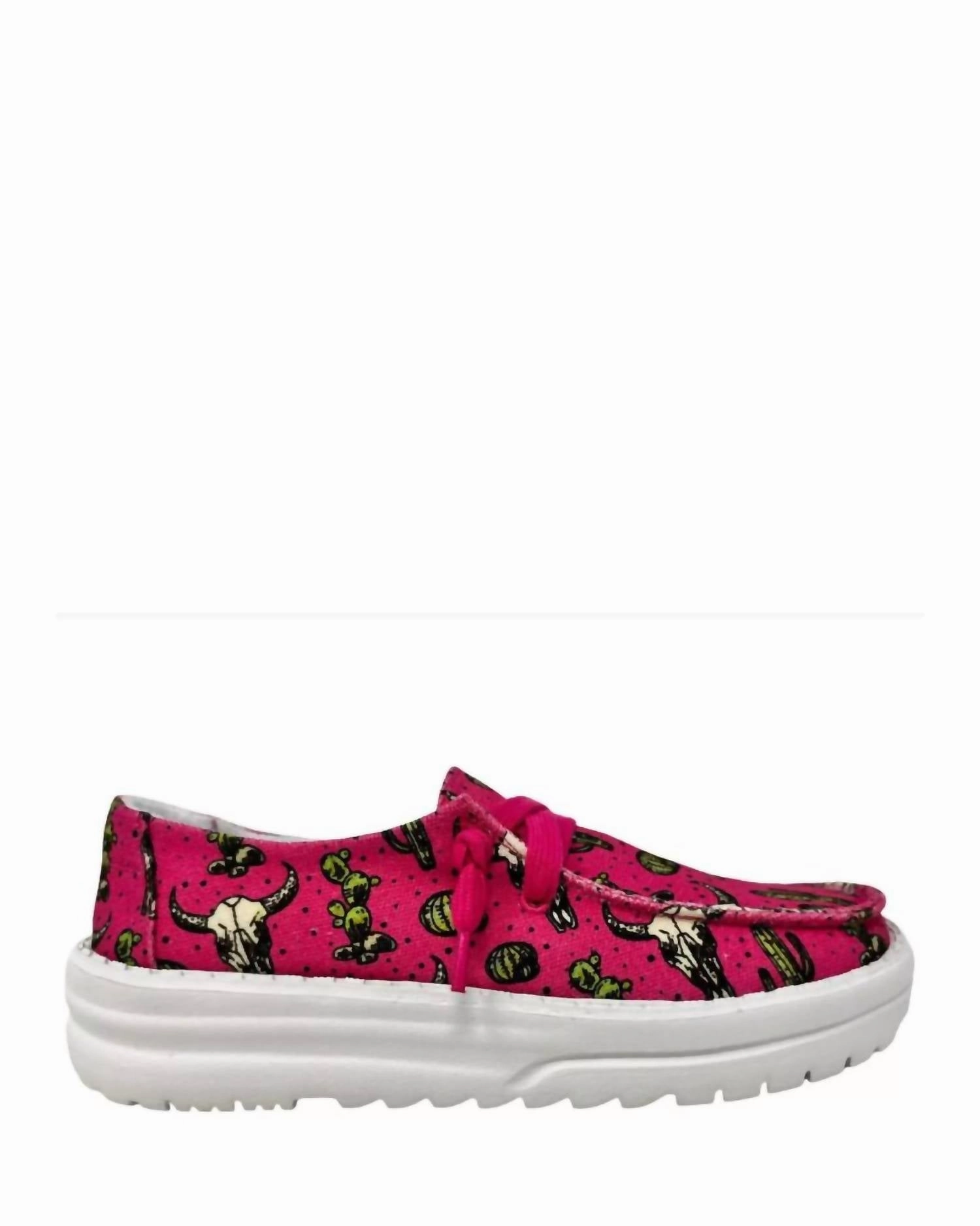 Women's Elizabeth Slip On Sneaker In Pink Functional Fit