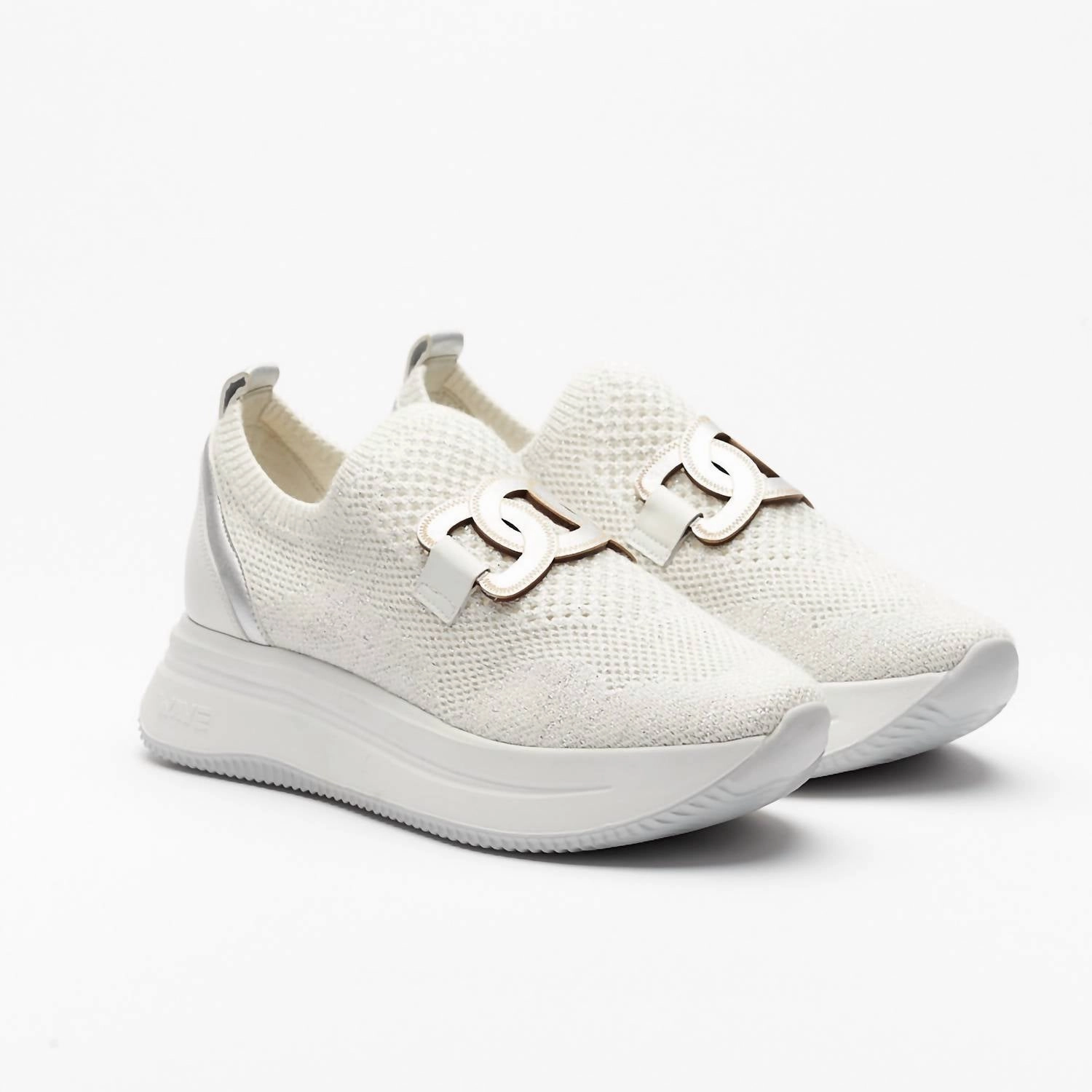 Steady Steps Women's Simone Slip-On Shoes In Silver