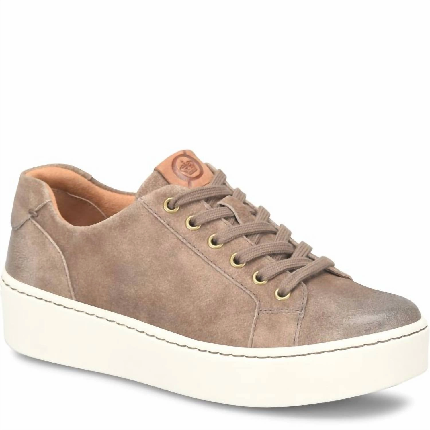 Peak Performance Women's Mira Suede Sneaker In Taupe