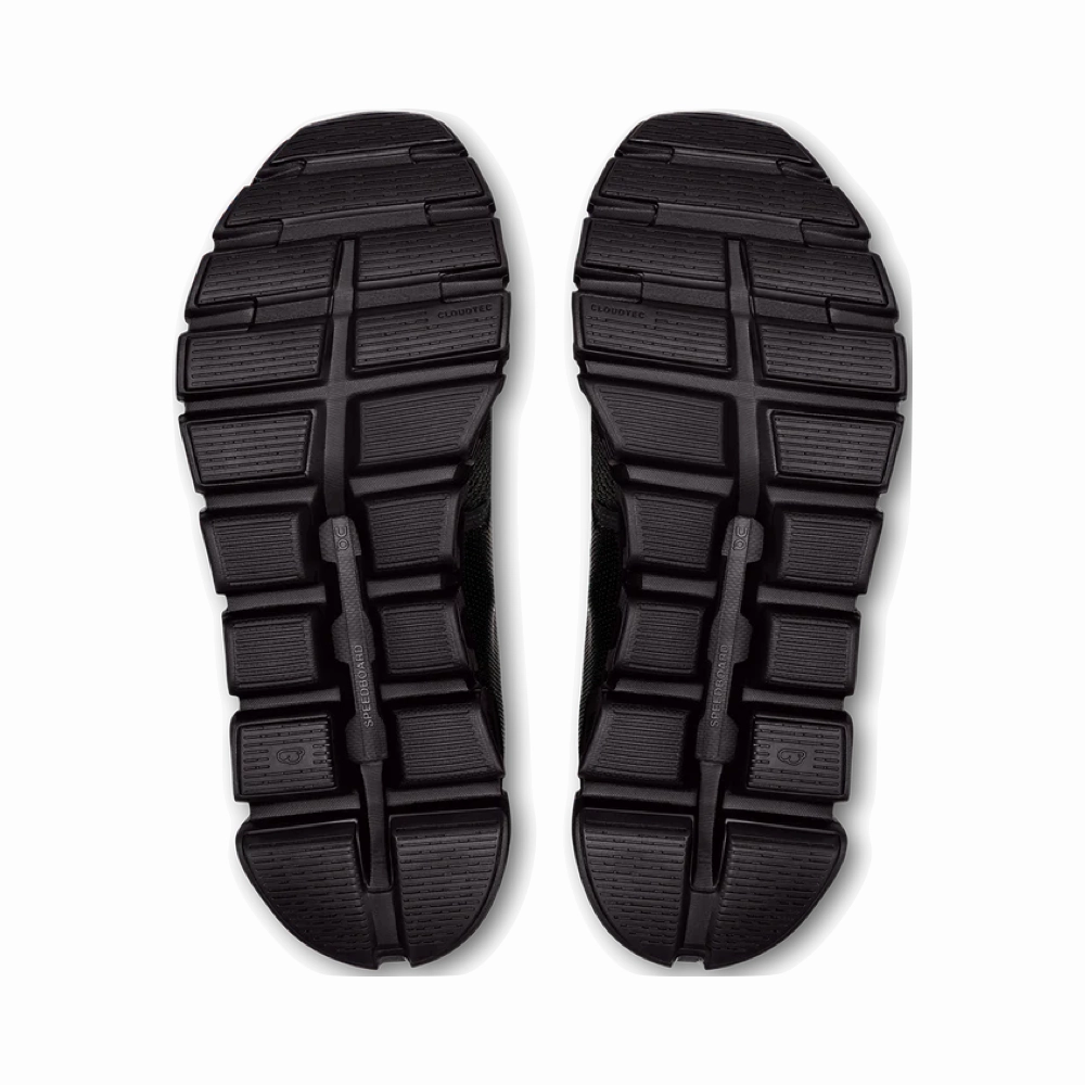 Motion Tech Comfort Inserts On Women's Cloud 6 Sneaker in Black/Black