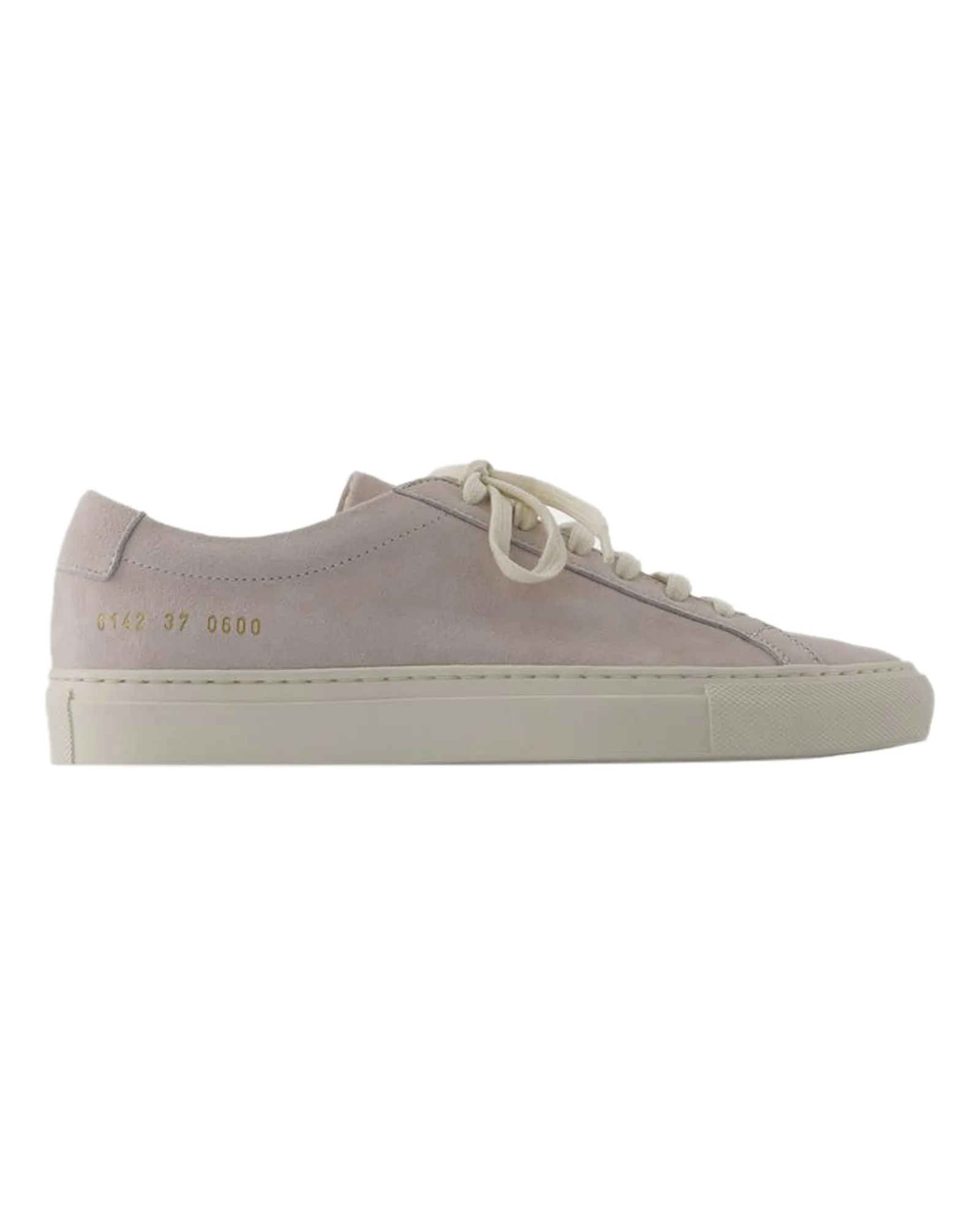 Contrast Achilles Sneakers - COMMON PROJECTS - Leather - Beige Fast Steps