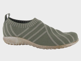 Women's Okahu Koru Knit Sneaker In Sage Style Move Shock Absorption Technology