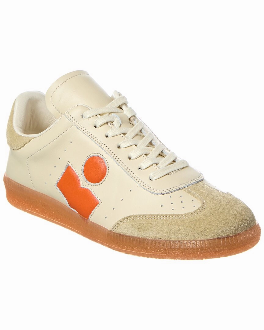 Comfort Pad Isabel Marant Bryce Leather & Suede Sneaker