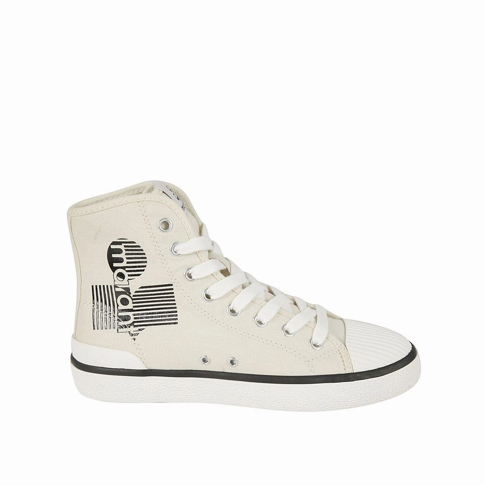 Isabel Marant Logo Canvas Women's Sneakers Twist Free Motion Upgraded design
