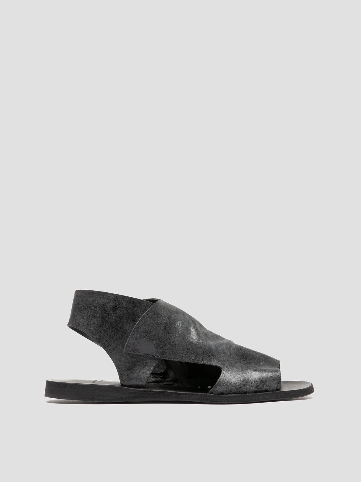 Cozy Vibe ITACA 033 - Black Leather Sandals