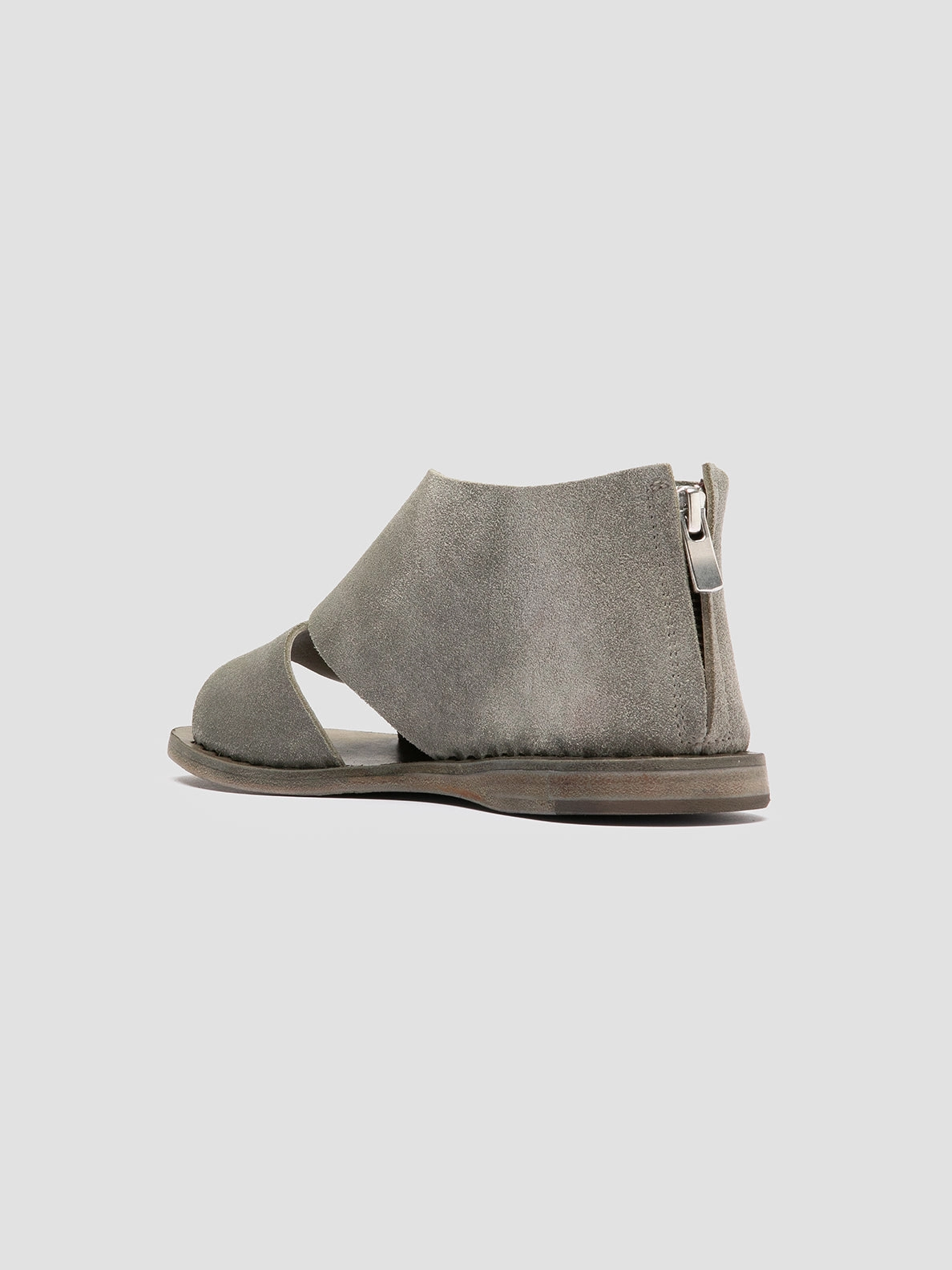 Laidback Look ITACA 046 - Green Suede Peep Toe Shoes