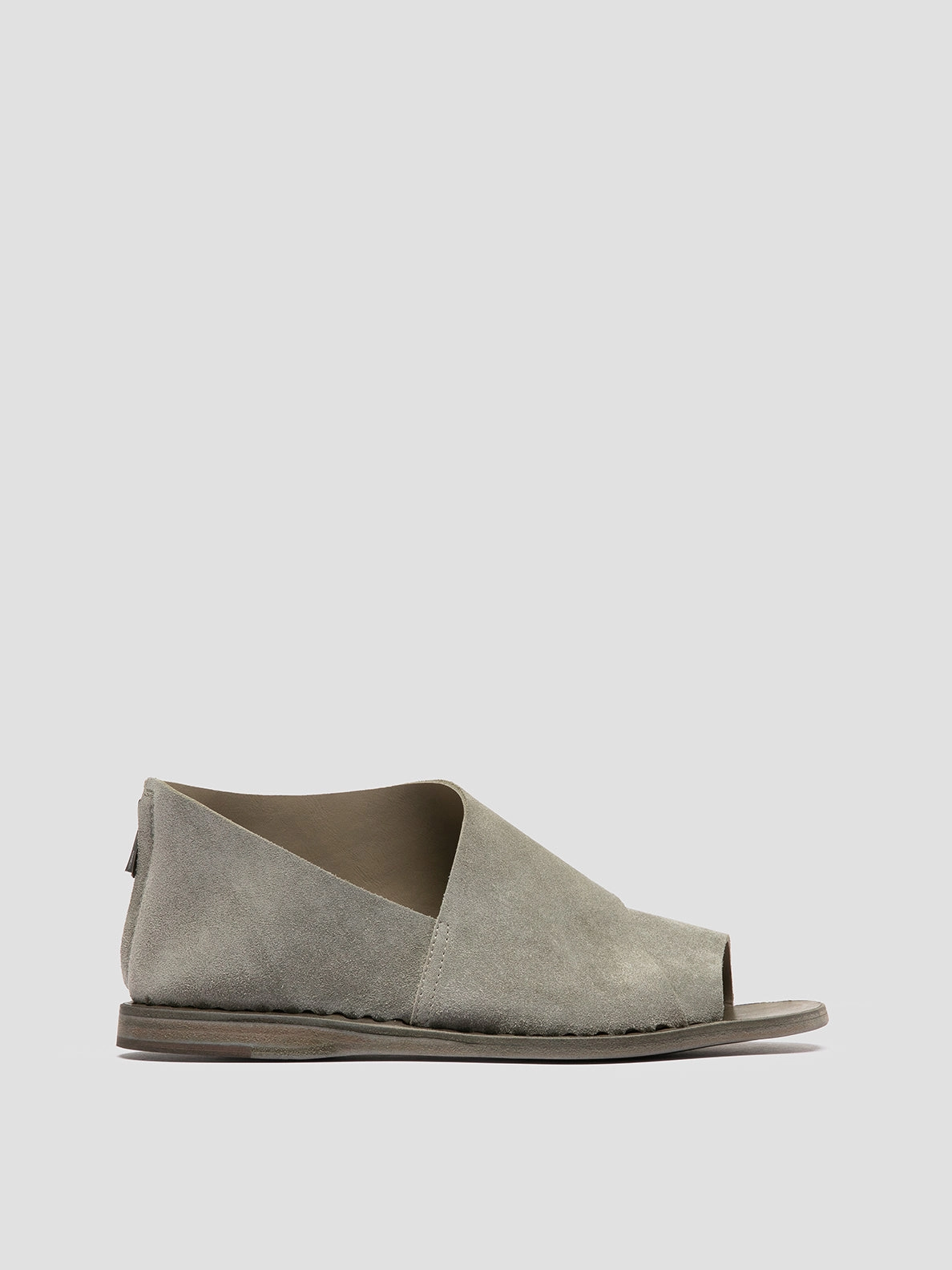 Everyday ITACA 046 - Green Suede Peep Toe Shoes