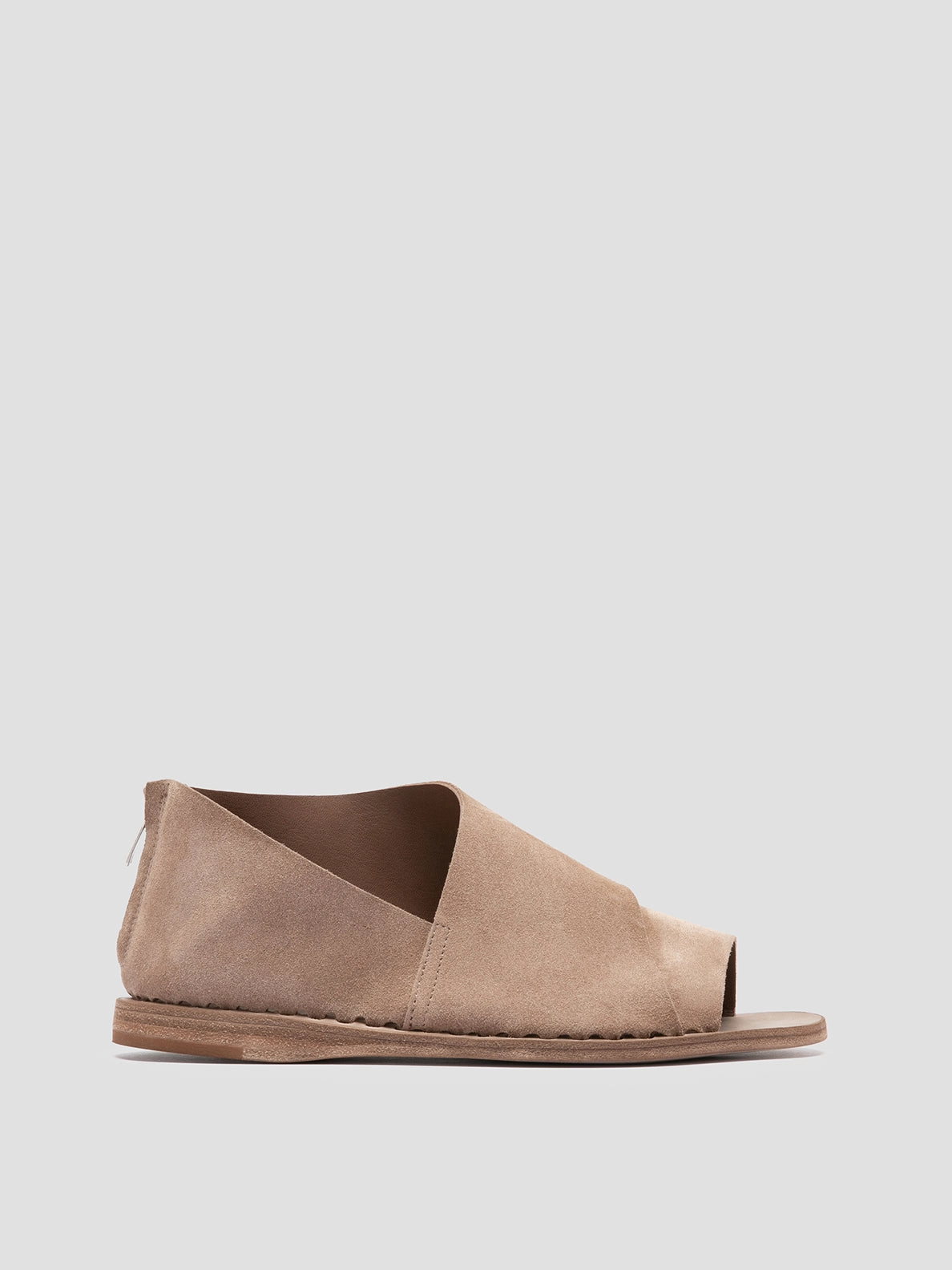 ITACA 046 - Taupe Suede Peep Toe Shoes Airflow Optimized Design Stylish and Comfortable