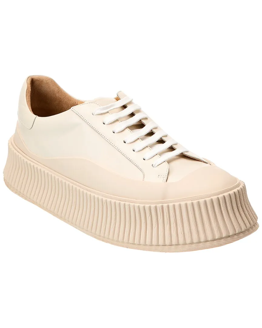 Jil Sander Leather Sneaker Comfort seekers Moisture   Wicking