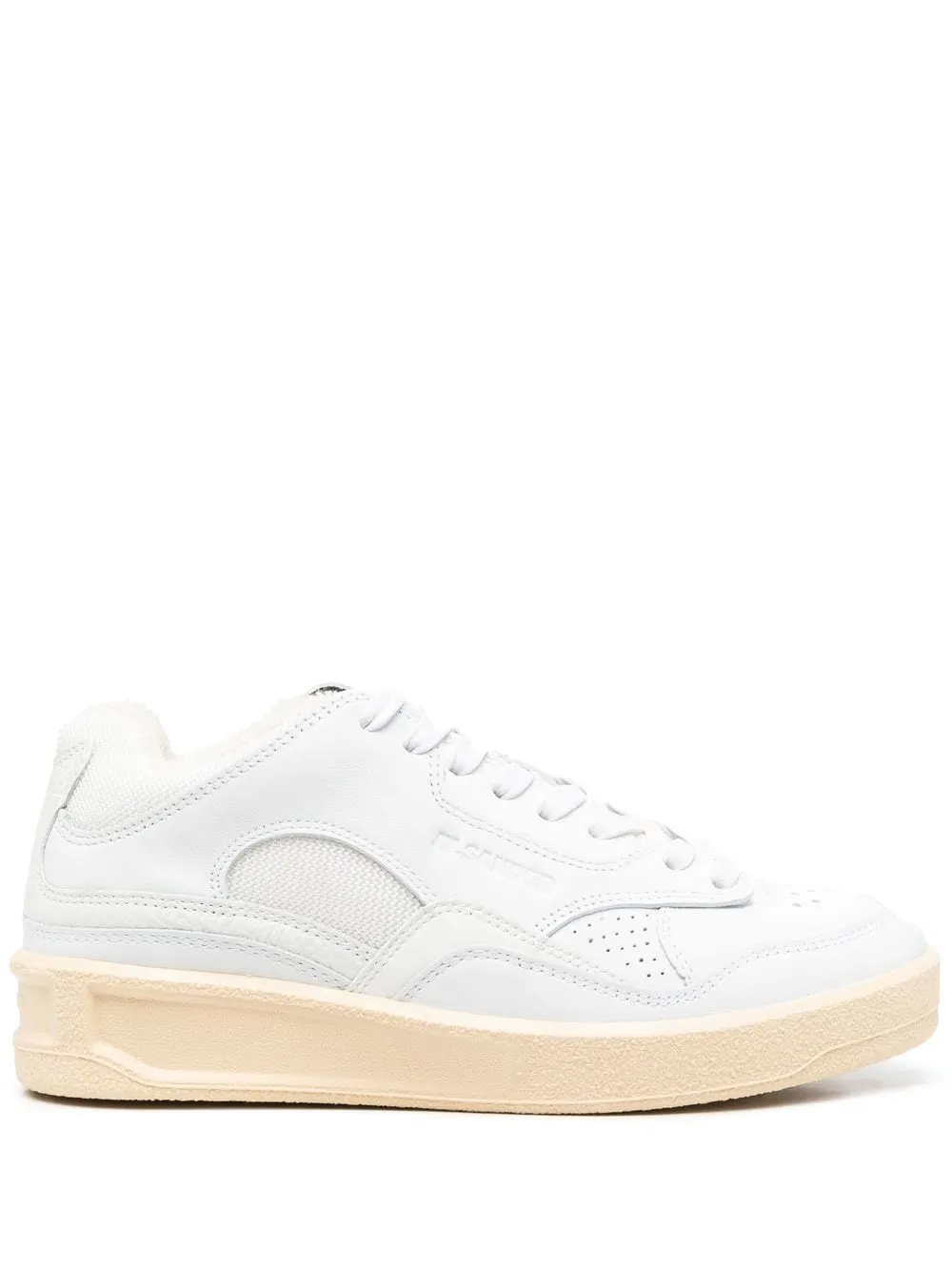 Durable Lace System Textured Outsole Pattern Jil Sander Women's Sneakers