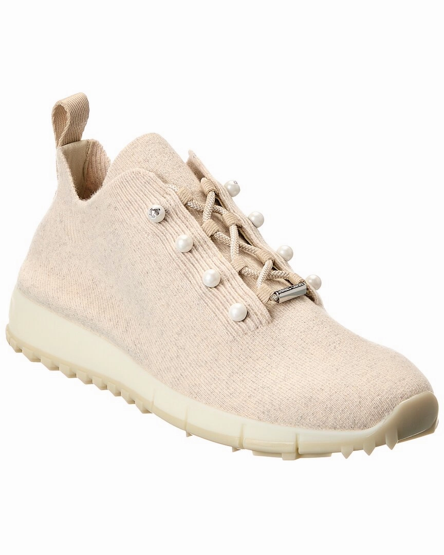 Power Moves Jimmy Choo Veles Cashmere Sneaker