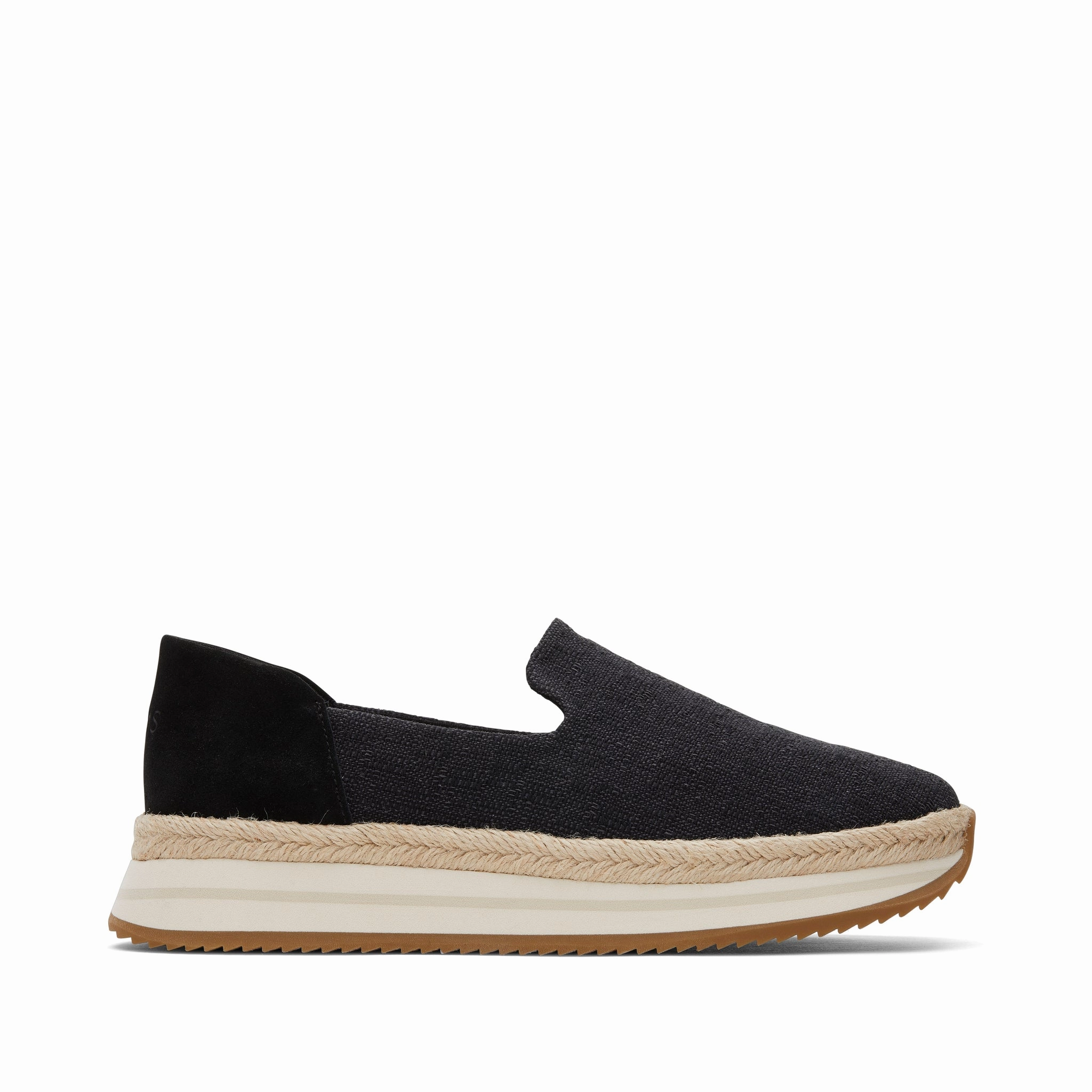 Elevated durability Jocelyn Black Textile Espadrille Sneaker