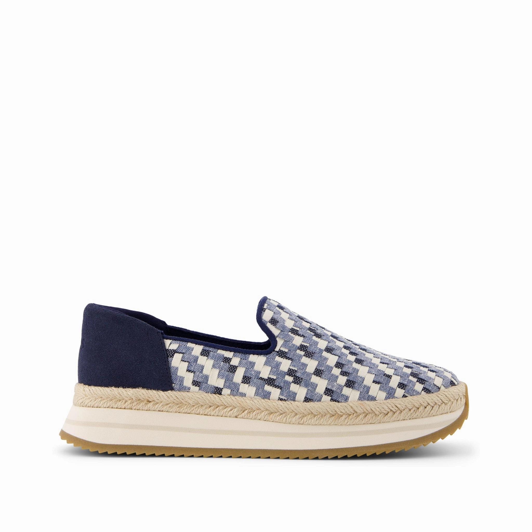 Jocelyn Blue Denim Espadrille Sneaker Ultra-soft traction Durable Outsoles