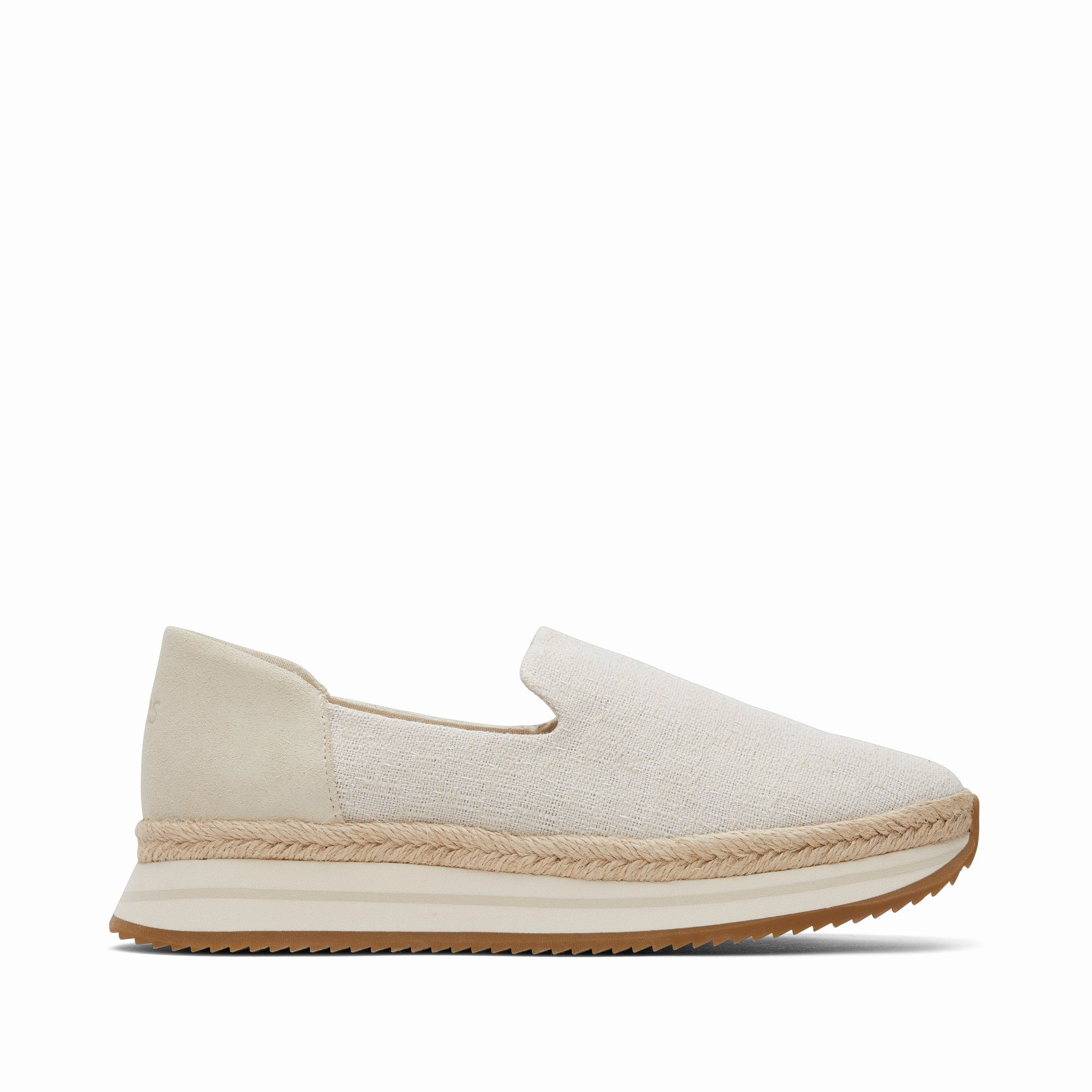 simple design Recycled materials Jocelyn Cream Textile Espadrille Sneaker