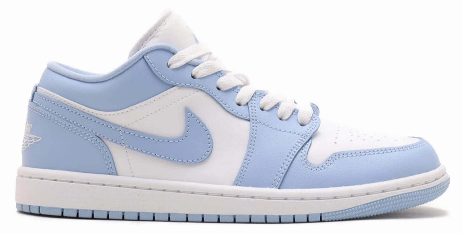 Jordan 1 Low White Aluminum (Women's) Customizable Fit