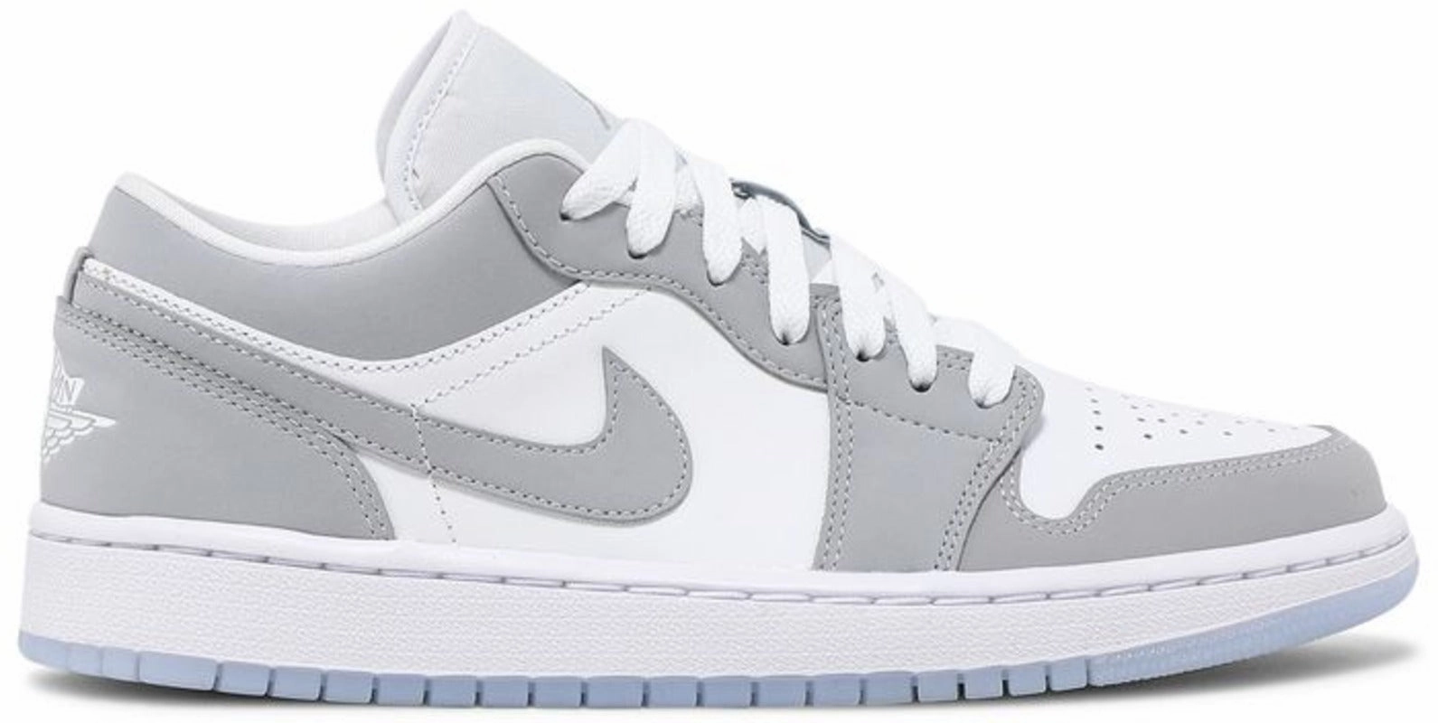 Minimal Build Jordan 1 Low Wolf Grey (Women's)