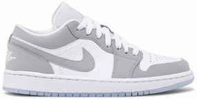 Minimal Build Jordan 1 Low Wolf Grey (Women's)