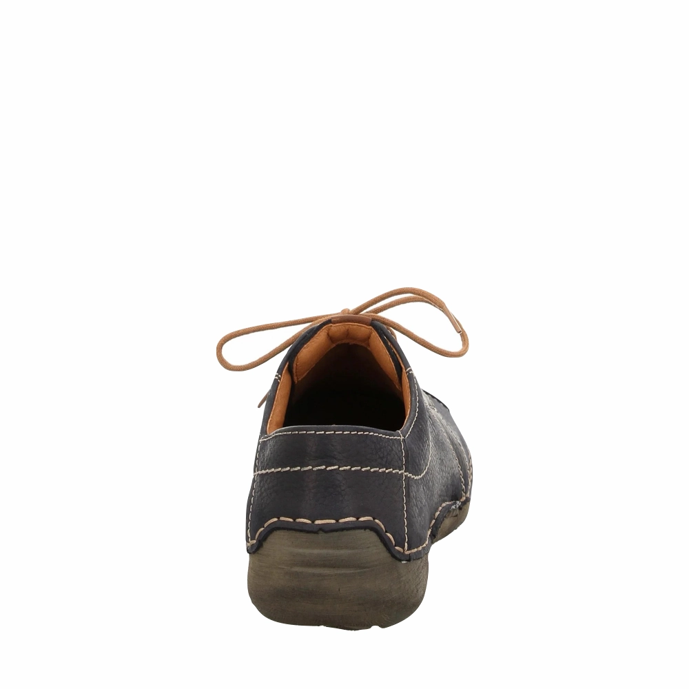 Ease Wear Modern Ease Josef Seibel Women's Fergey Nubuck Leather Lace in Ocean Navy