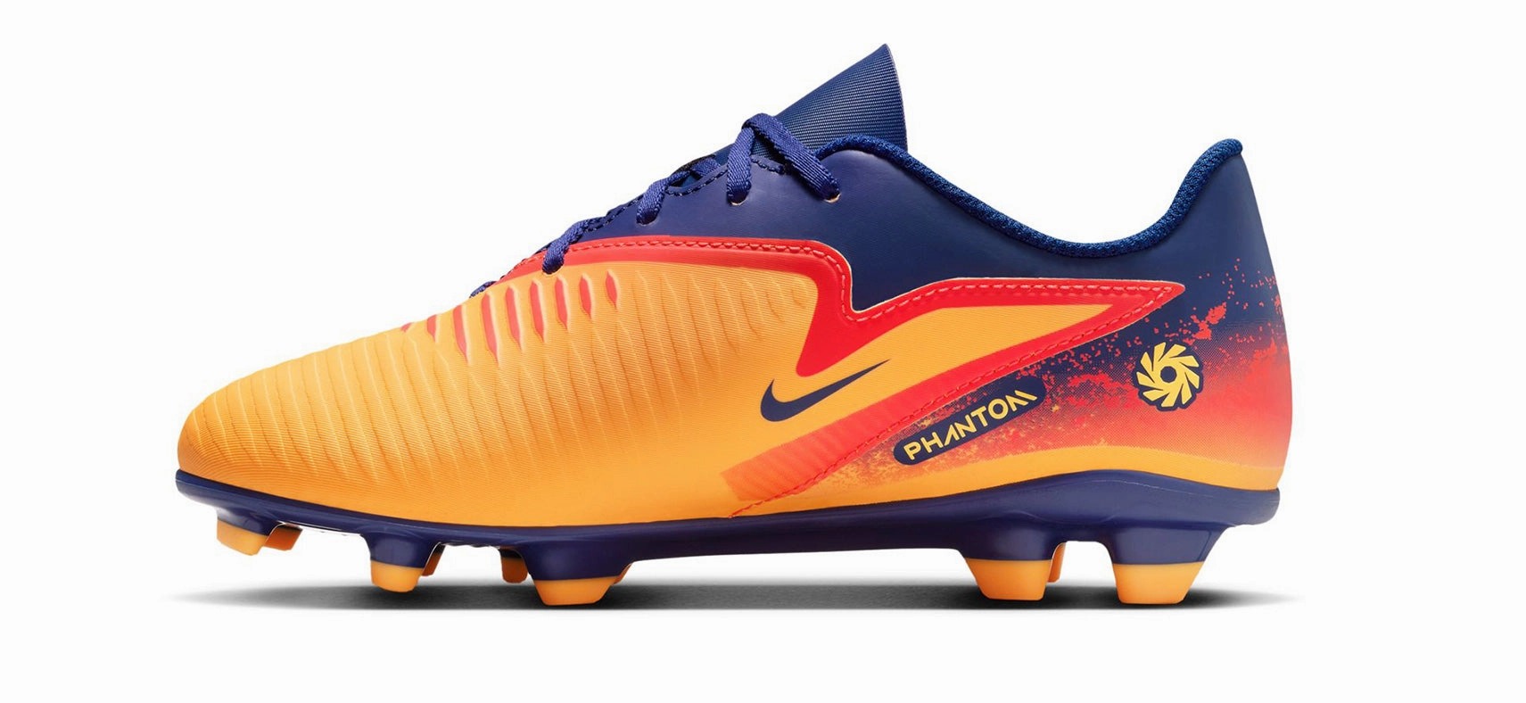 Dry Field Breathable Material Jr. Phantom 6 Low Club Fg/Mg Erling Haaland Junior's Football Boots