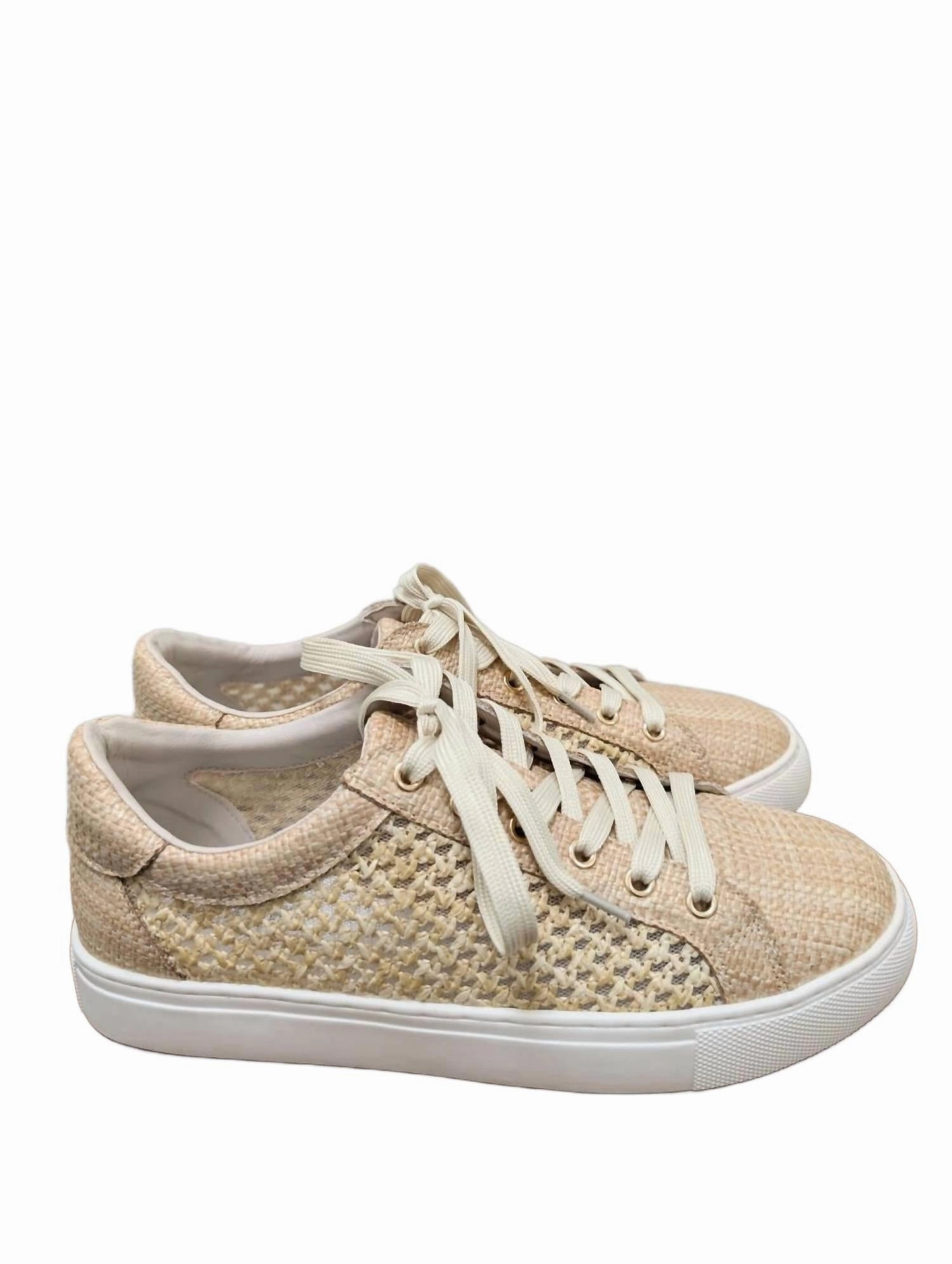 Keep Scrolling Sneaker Natural Smooth Leather