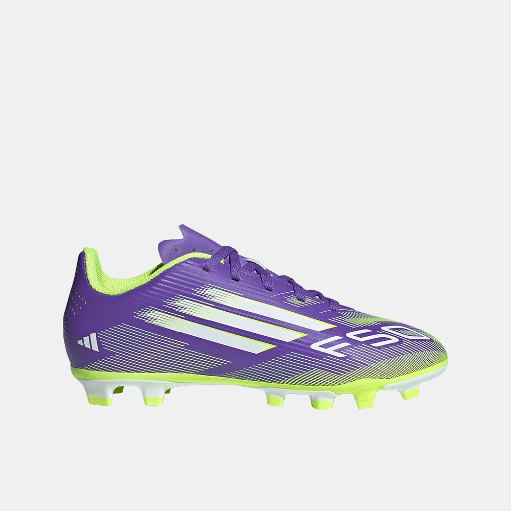 Kids' Adidas F50 Club FG/MG Soccer Cleats Firm Traction