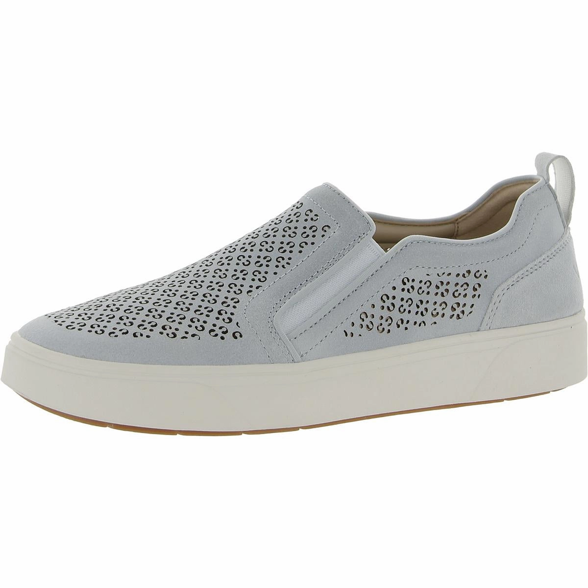 Kimmie Womens Suede Slip On Casual and Fashion Sneakers Thermo Regulating Lining Night Run