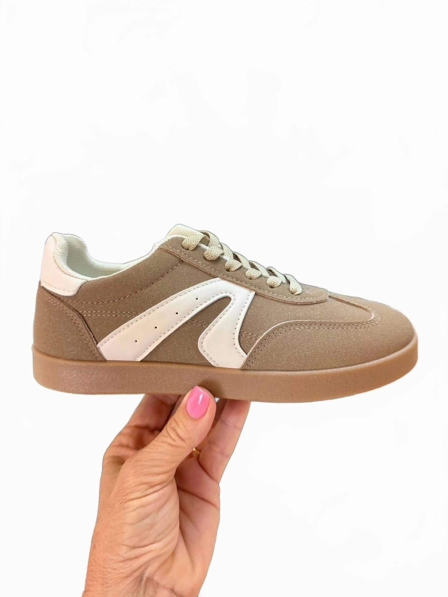 Women's Retro Shoes In Brown Dynamic Edge