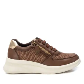 Bounce Walk Modern Silhouette Women's Casual Sneakers In Taupe