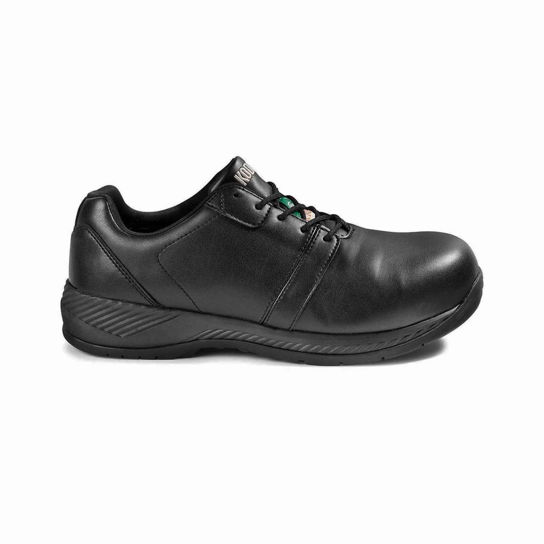 Mud Defense Zip Fast Kodiak - Men's Borden Flex Oxford Alloy Safety Shoes (KD308008BLK)