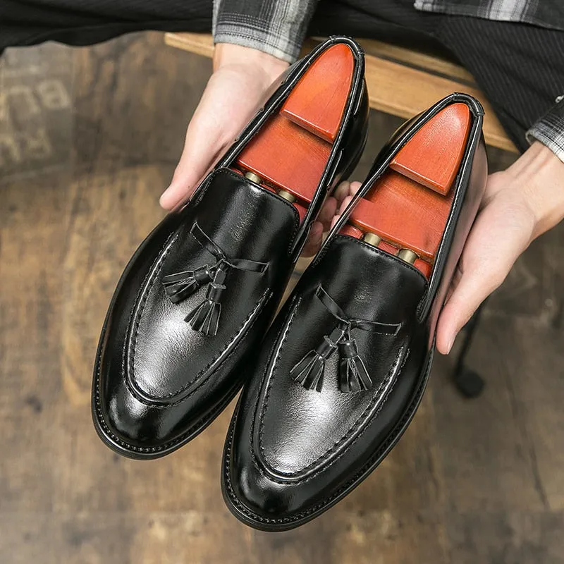 la CC - Classic Classy Tassel Loafers For Men Smart Walk