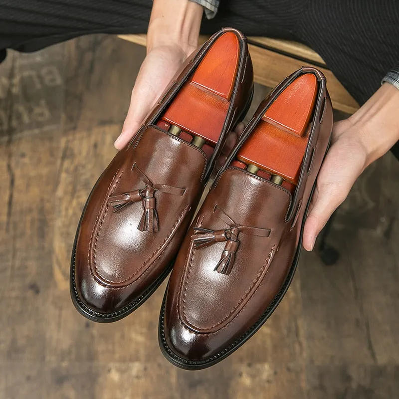 Path Wide la CC - Classic Classy Tassel Loafers For Men