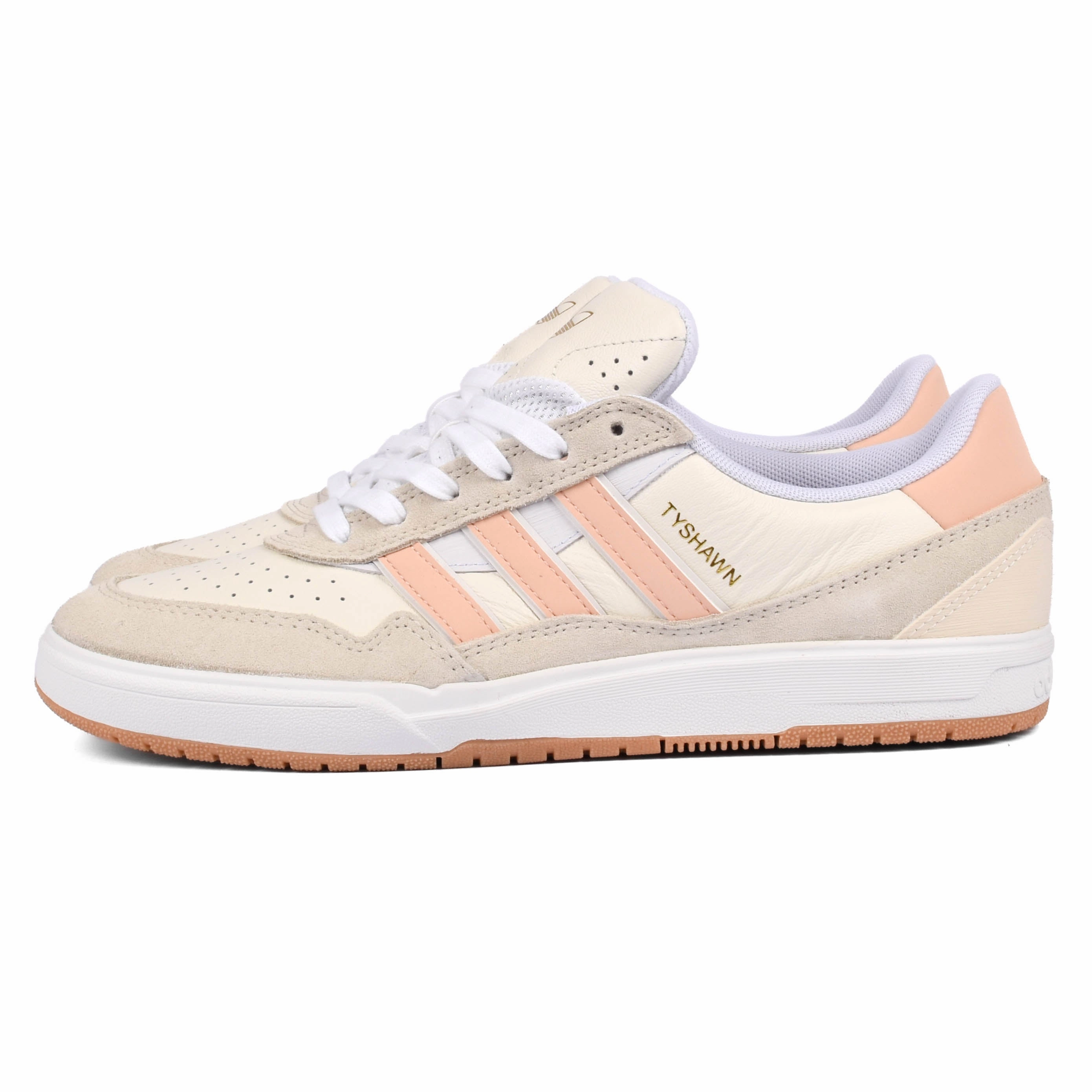Adidas - Tyshawn II (Wonder White/Powder Coral/Off White) grip - improved running shoes